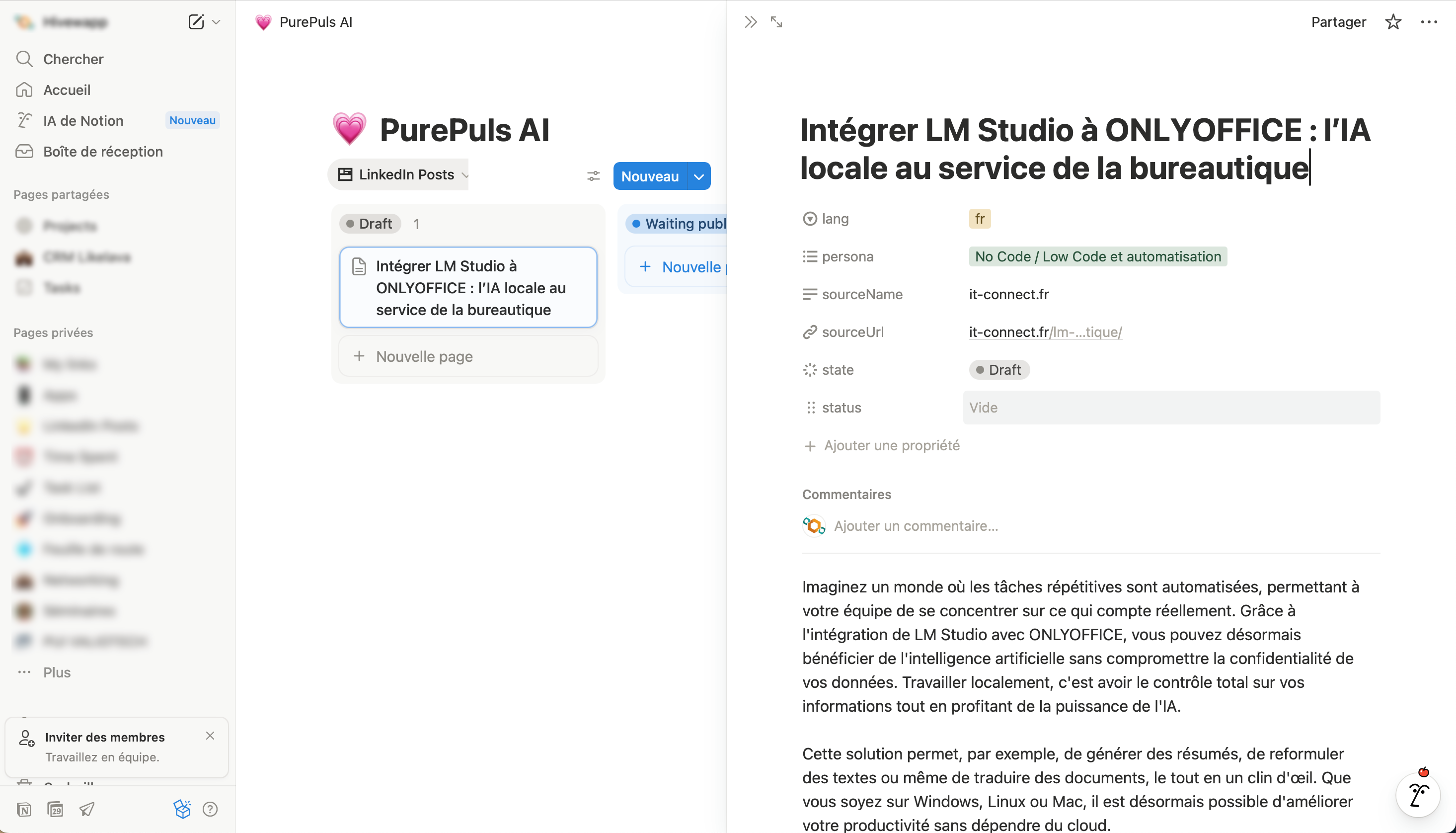 An illustration of creating a persona for content strategy